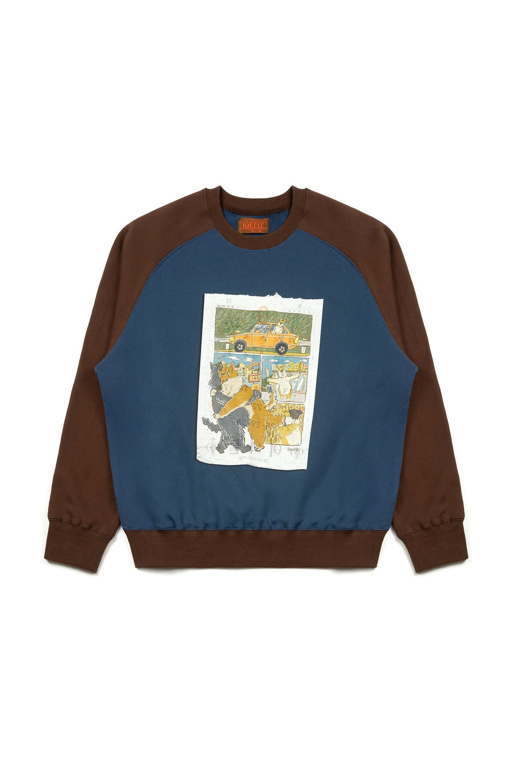 Ioedle - On The Way To Grandma’S House Sweatshirt (Navy) product image 2 | TRAB K-Fashion Australia