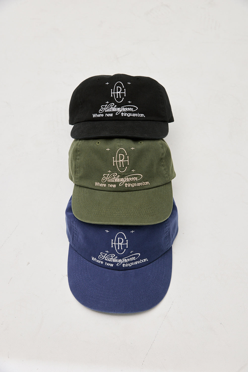 Hatchingroom - Logo Cap (Washed Black) product image 7 | TRAB K-Fashion Australia