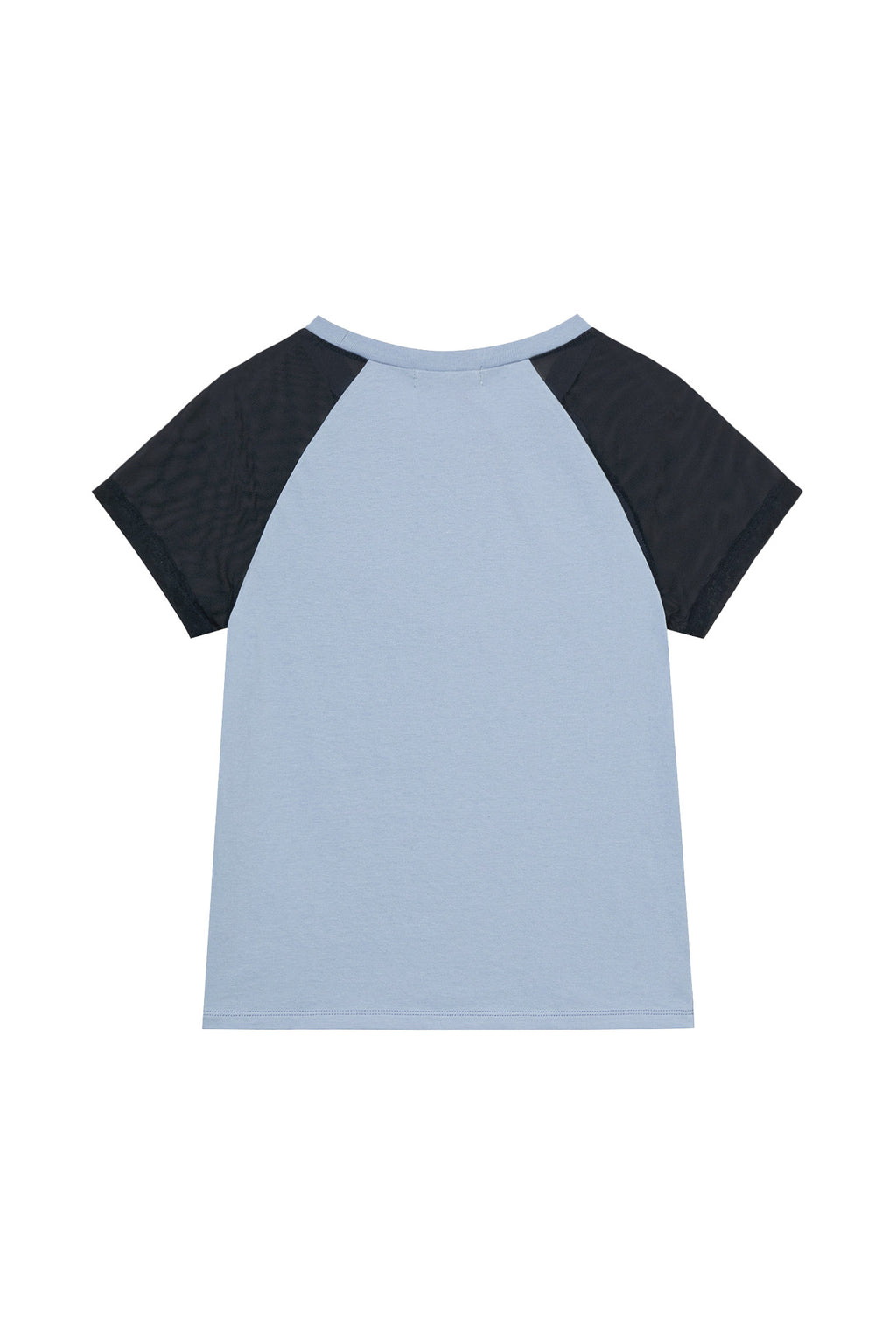 Deinet - Mesh Contrast Raglan T-Shirt (Blue) product image 2 | TRAB K-Fashion Australia