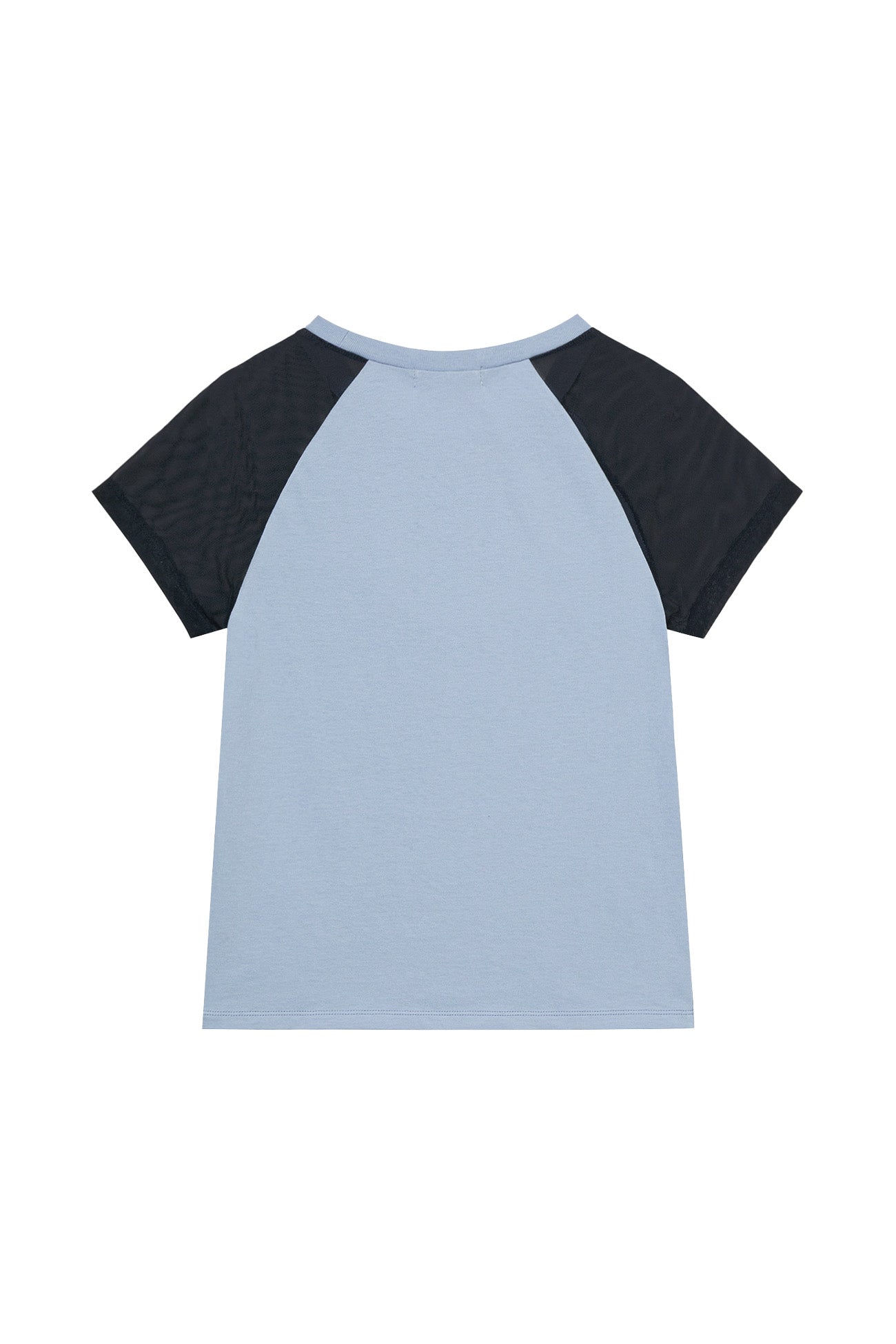 Deinet - Mesh Contrast Raglan T-Shirt (Blue) product image 2 | TRAB K-Fashion Australia
