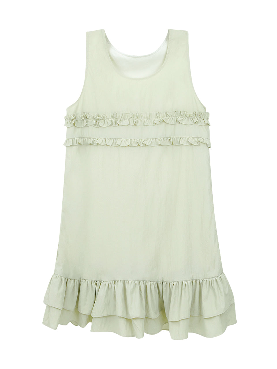 Margarin Fingers - Mixed Frill Mini One Piece (Mint) product image 2 | TRAB K-Fashion Australia
