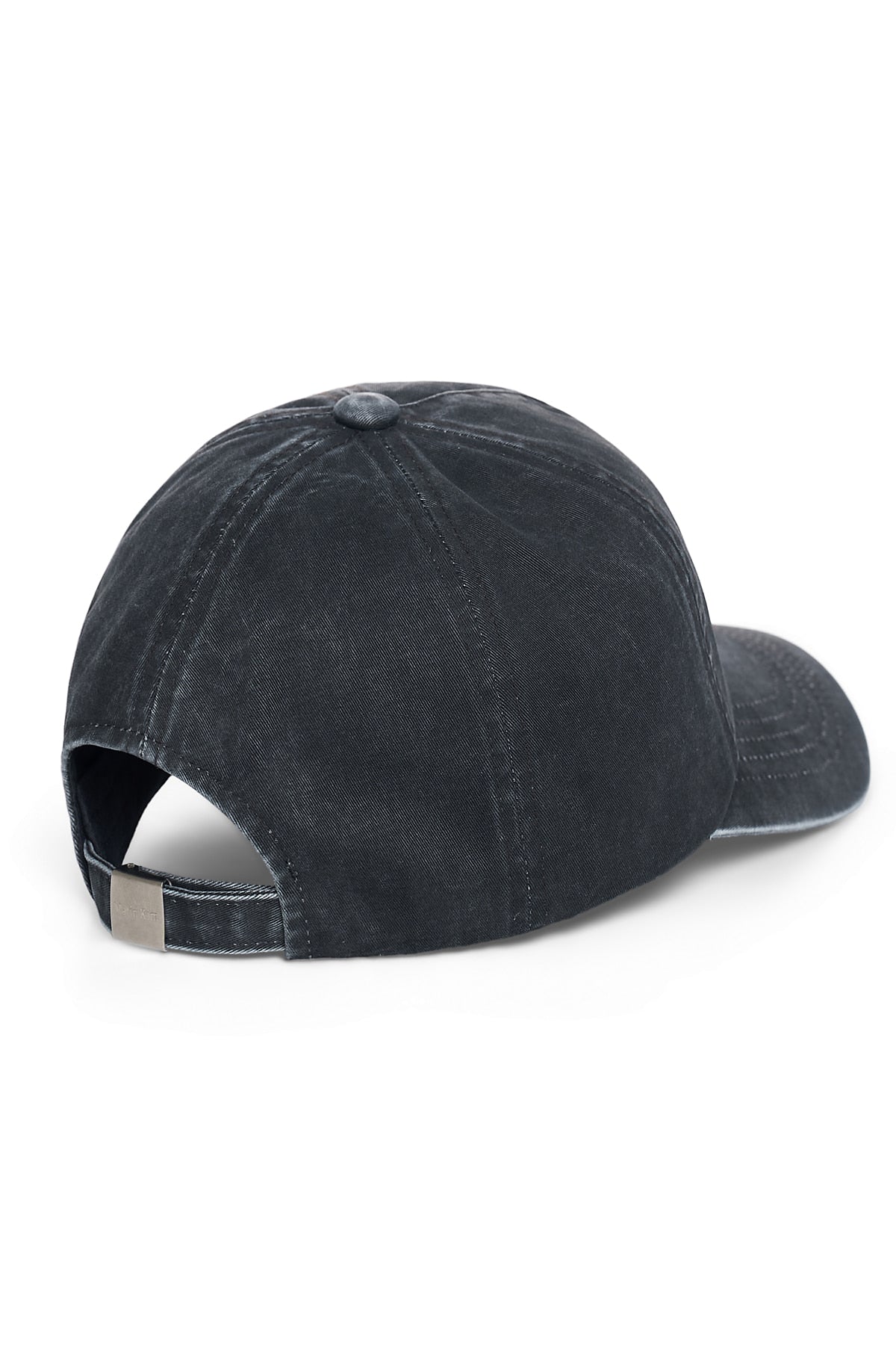 Matin Kim - Matin Flat Crown Ball Cap (Charcoal) product image 3 | TRAB K-Fashion Australia