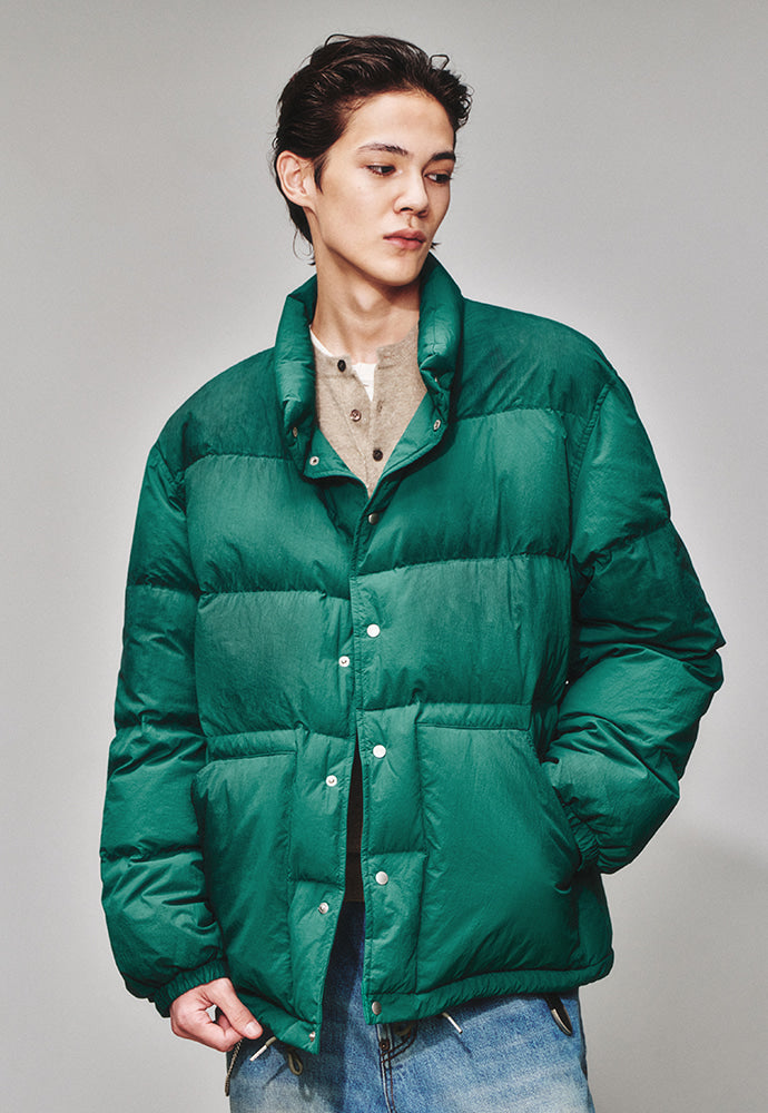 Art if acts - Logan Washed Down Jacket (Forest) product image 6 | TRAB K-Fashion Australia