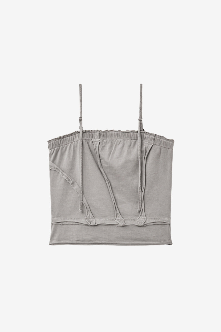 Insilence - Cotton Dyed Cut-off Sleeveless (Ash Grey) product image 9 | TRAB K-Fashion Australia