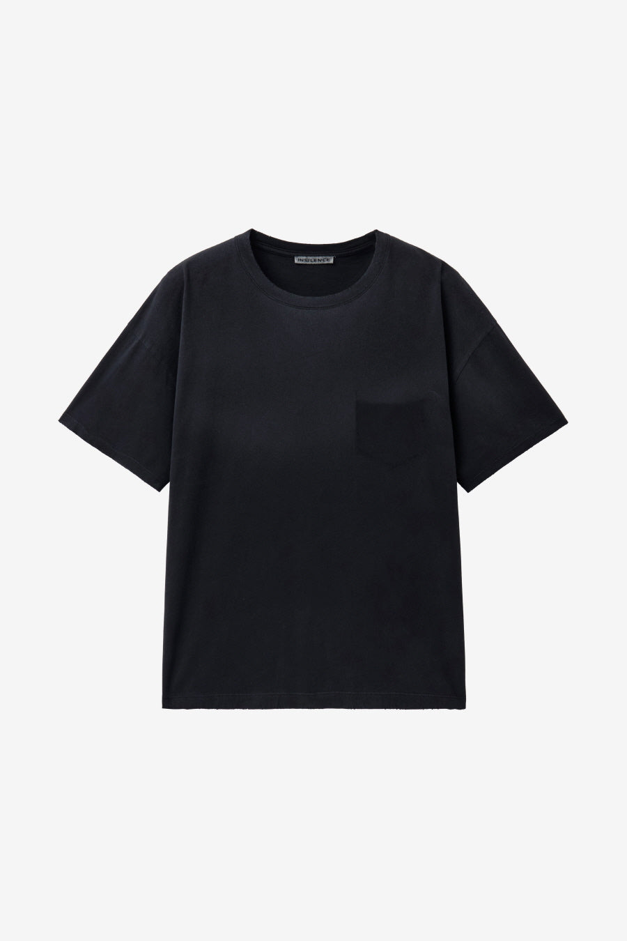 Insilence - Ghost Pocket Distressed Short Sleeve (Vintage Black) product image 5 | TRAB K-Fashion Australia