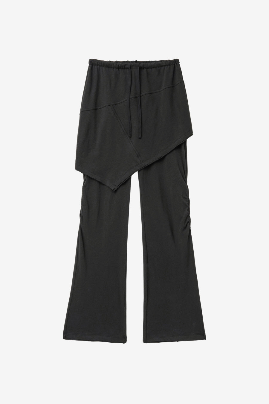 Insilence - Double Layered Cotton Pants (Black) product image 7 | TRAB K-Fashion Australia