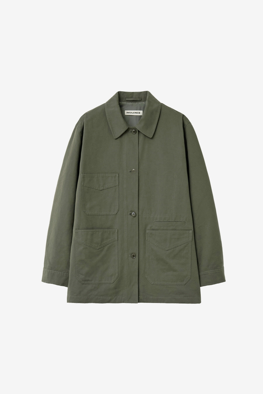 Insilence - French Cotton Work Jacket (Khaki) product image 5 | TRAB K-Fashion Australia