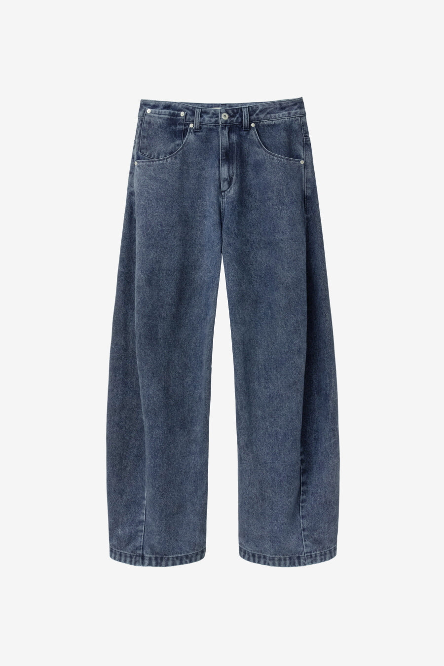 Insilence - Coated Washed Engineered Jeans (Deep Blue) product image 9 | TRAB K-Fashion Australia