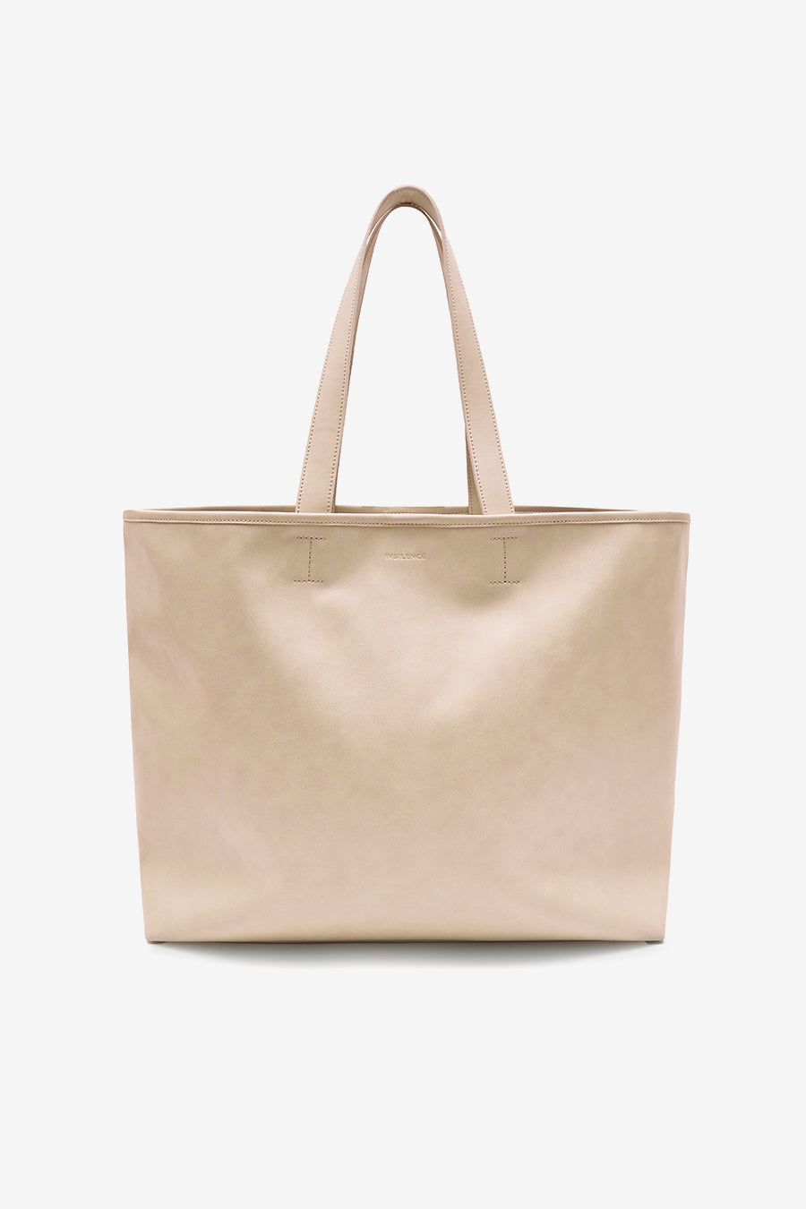 Insilence - Big Tote Bag (Beige) product image 3 | TRAB K-Fashion Australia