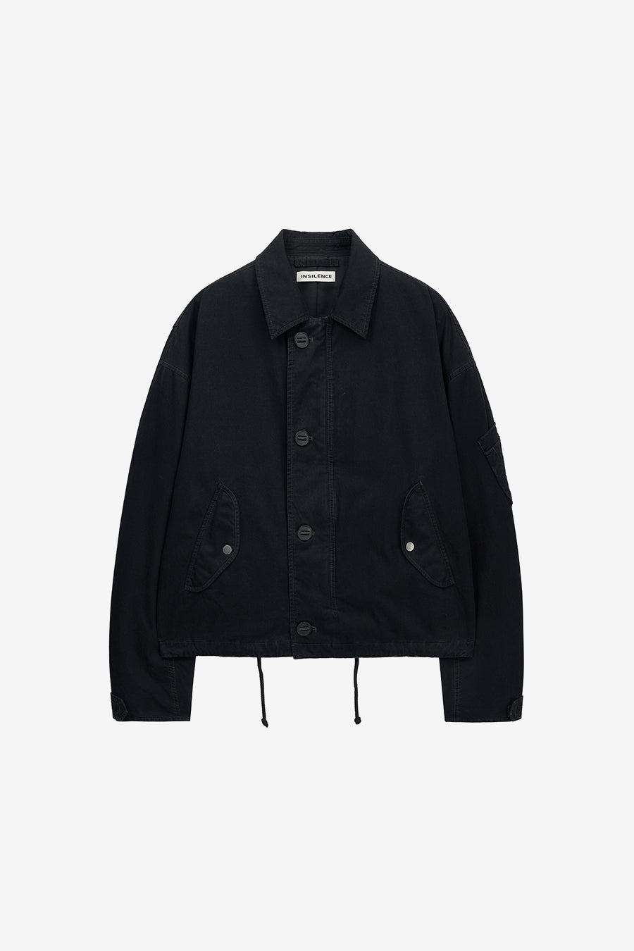 Insilence - Brushed Cotton MK3 Jumper (Washed Black) product image 5 | TRAB K-Fashion Australia