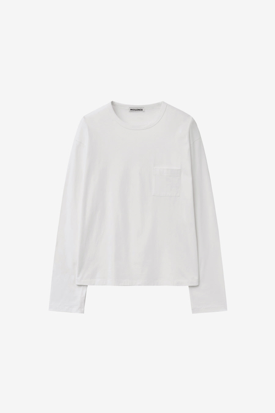 Insilence - Light Pitch Pocket Long Sleeve (White) product image 7 | TRAB K-Fashion Australia
