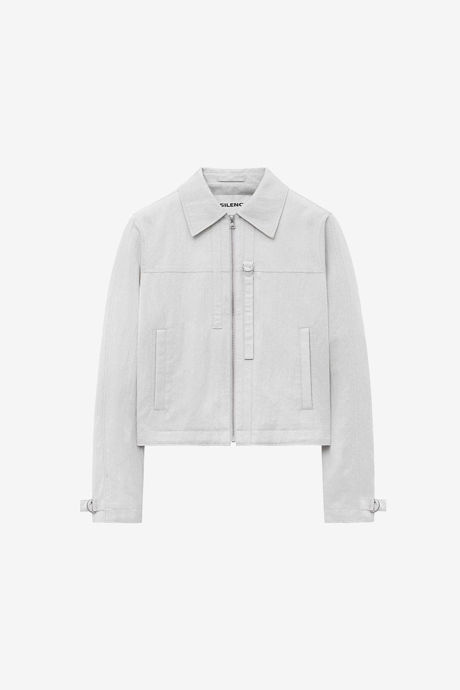 Insilence - Minimal Strap Jacket (Ice Grey) product image 7 | TRAB K-Fashion Australia