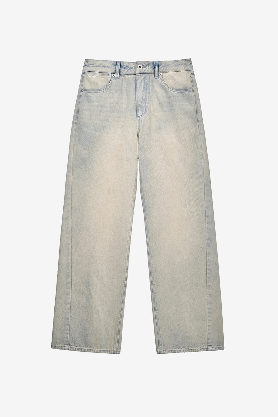 Insilence - Straight Fit Denim (Ash Blue) product image 9 | TRAB K-Fashion Australia