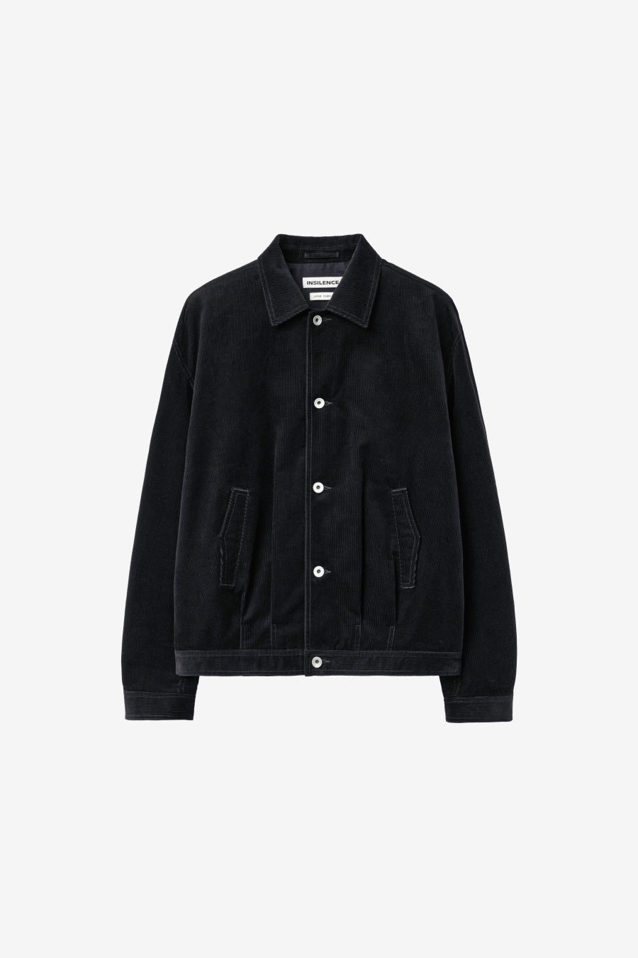 Insilence - Corduroy Trucker Jacket (Black) product image 7 | TRAB K-Fashion Australia