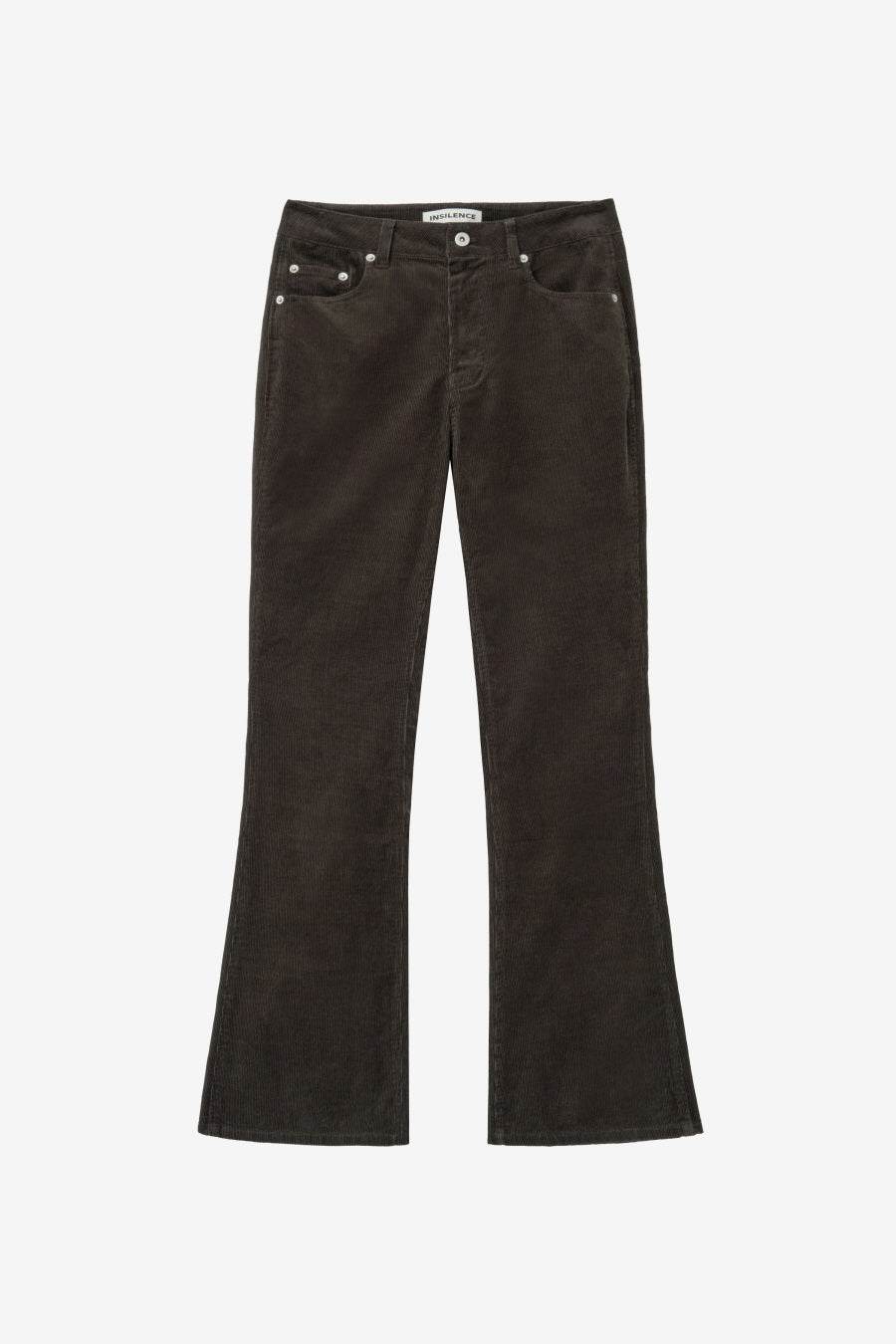 Insilence - Classic Corduroy Bootcut Pants (Brown) product image 7 | TRAB K-Fashion Australia