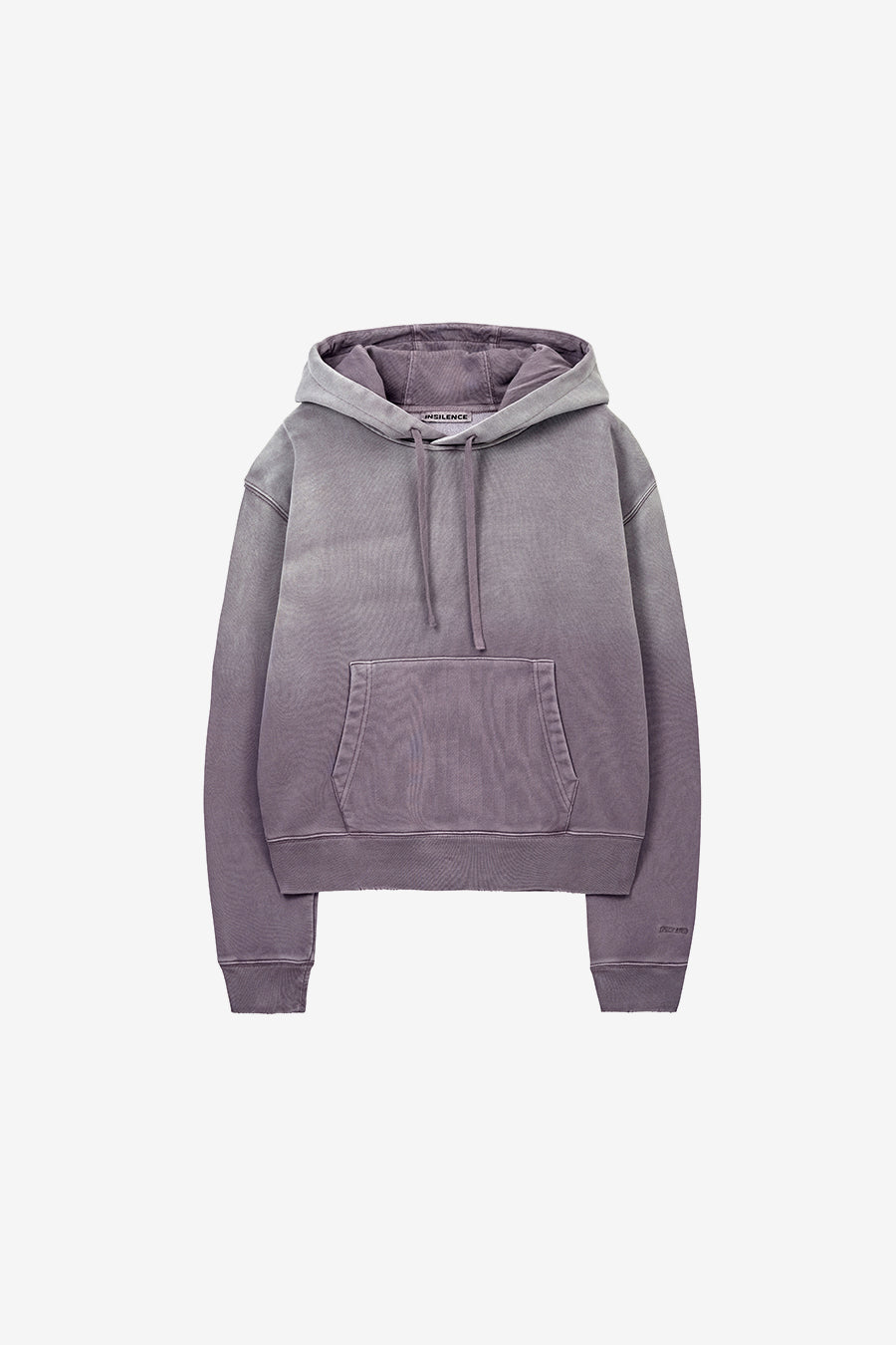 Insilence - Washed Color Soft Hoodie (Purple) product image 7 | TRAB K-Fashion Australia