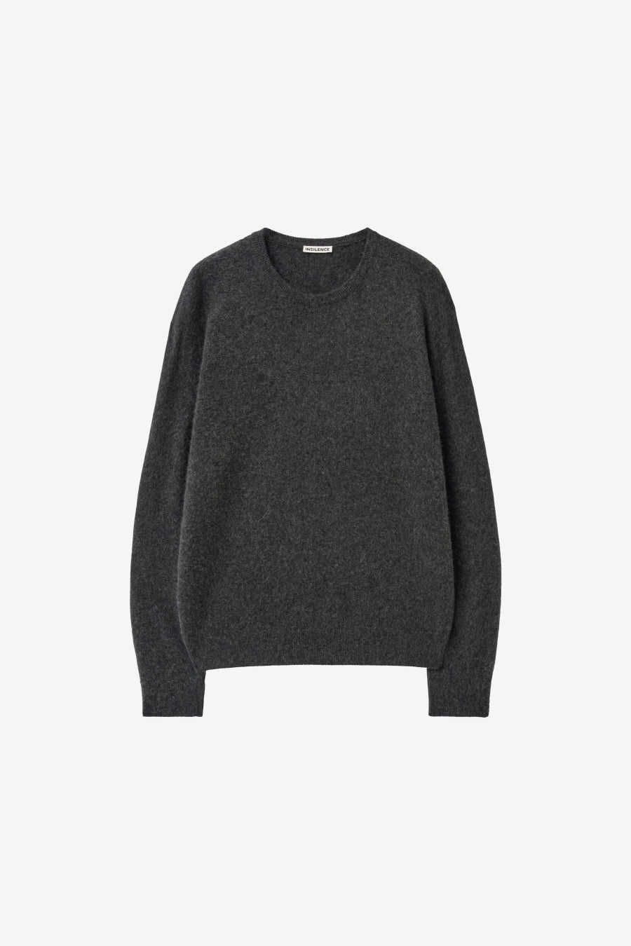 Insilence - Raccoon Crew Neck Knit (Charcoal) product image 7 | TRAB K-Fashion Australia