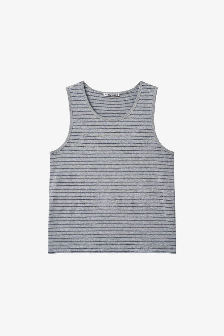 Insilence - Striped Tank Top (Melange Grey) product image 7 | TRAB K-Fashion Australia