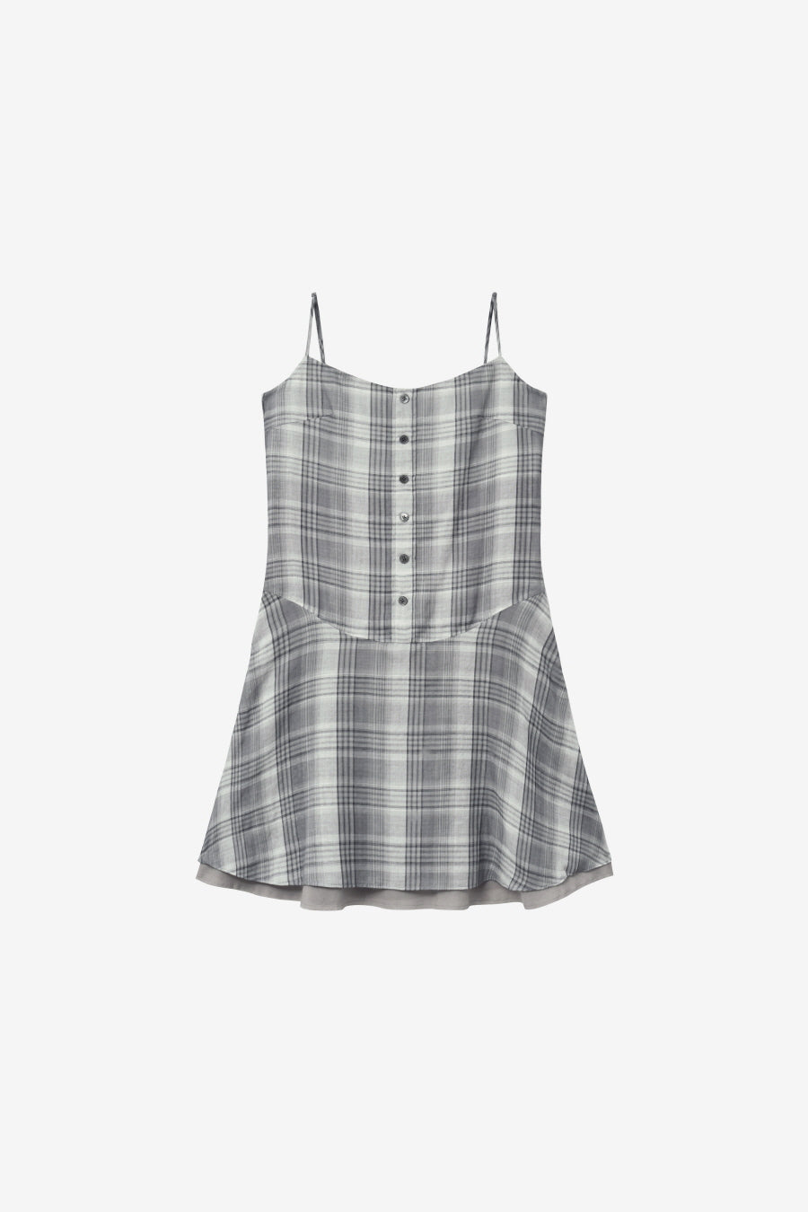 Insilence - Check Mini Dress (Grey) product image 7 | TRAB K-Fashion Australia