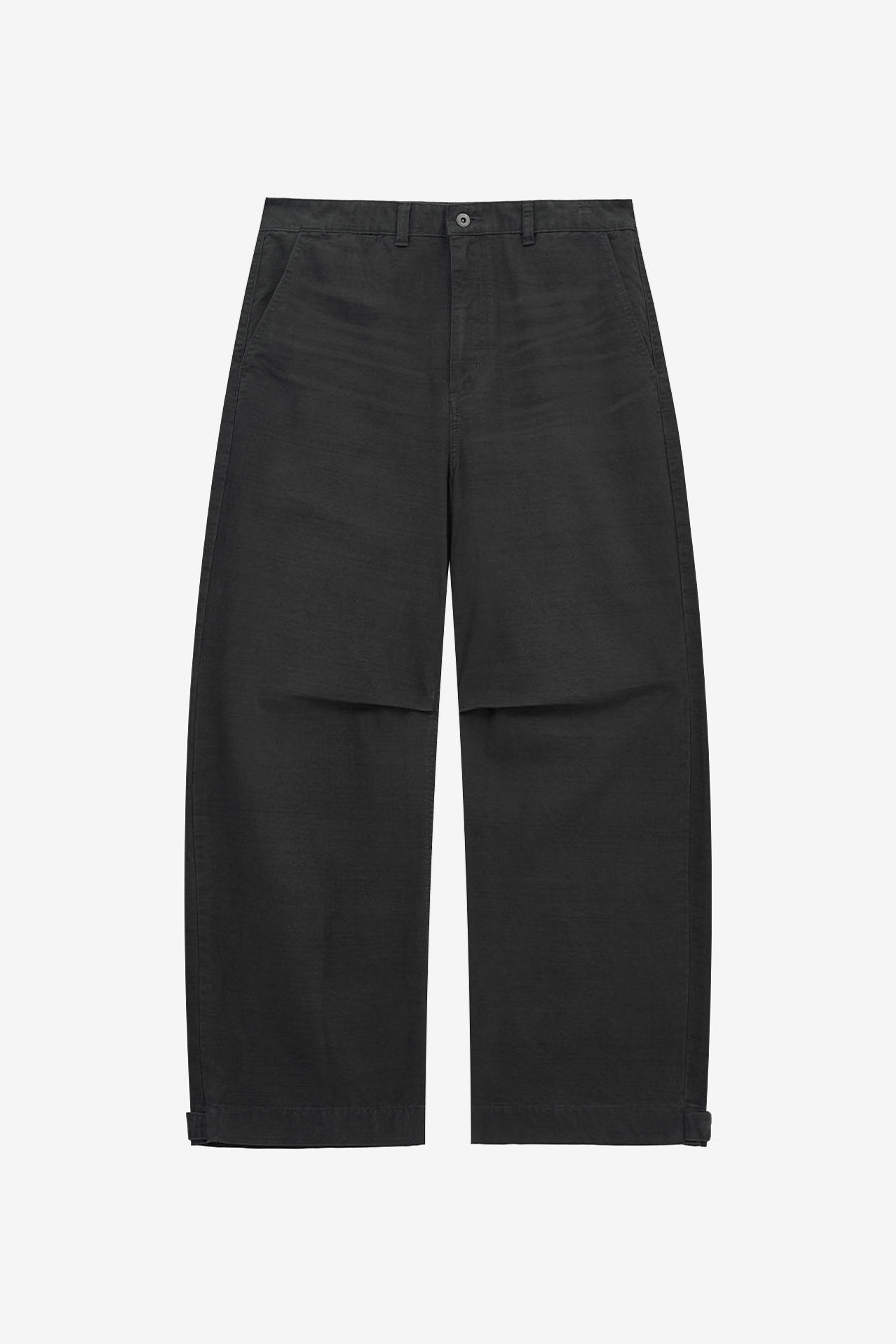 Insilence - Slub Twill Volume Pants (Charcoal) product image 5 | TRAB K-Fashion Australia