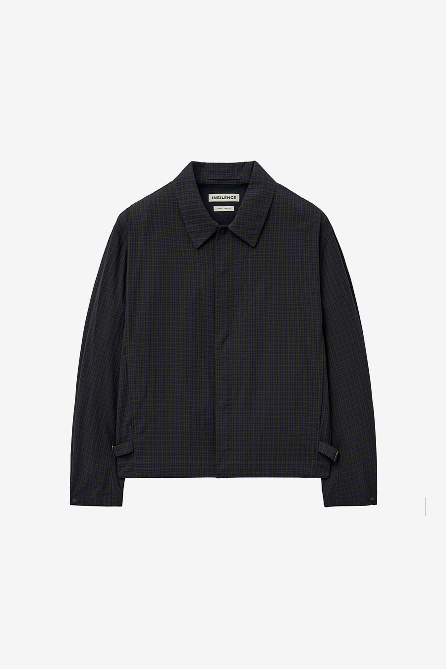 Insilence - Compact Crop Jacket (Brown Check) product image 7 | TRAB K-Fashion Australia