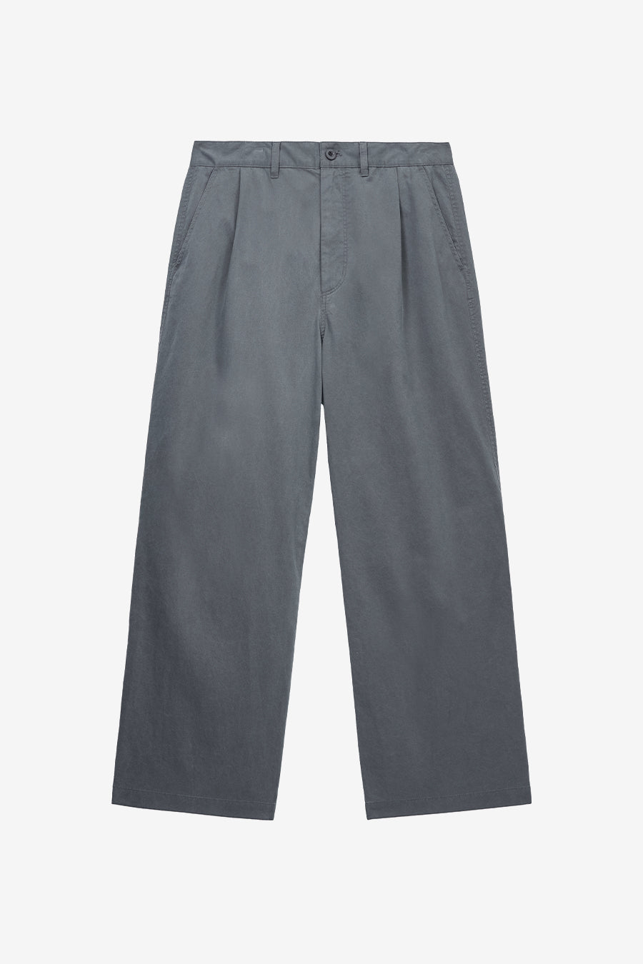 Insilence - Washed Cotton Back-Tuck Chino Pants (Charcoal) product image 5 | TRAB K-Fashion Australia