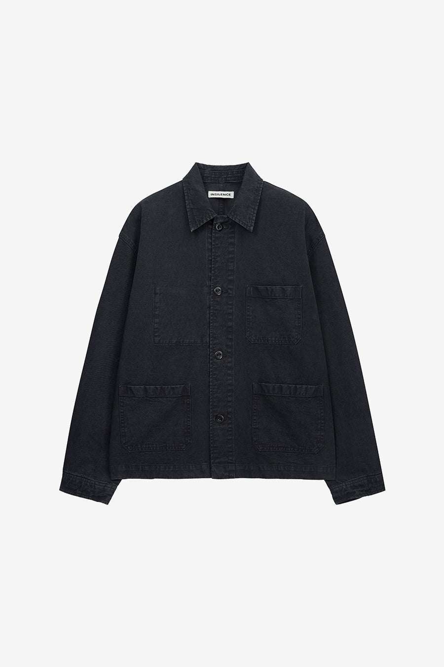 Insilence - French Work Jacket (Faded Black) product image 7 | TRAB K-Fashion Australia