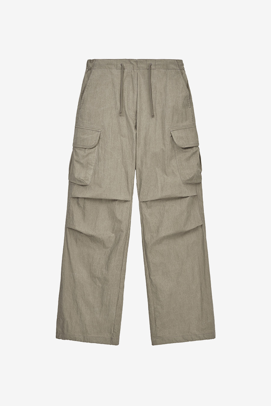 Insilence - Ashed Semi-Wide Cargo Pants (Ash Beige) product image 7 | TRAB K-Fashion Australia