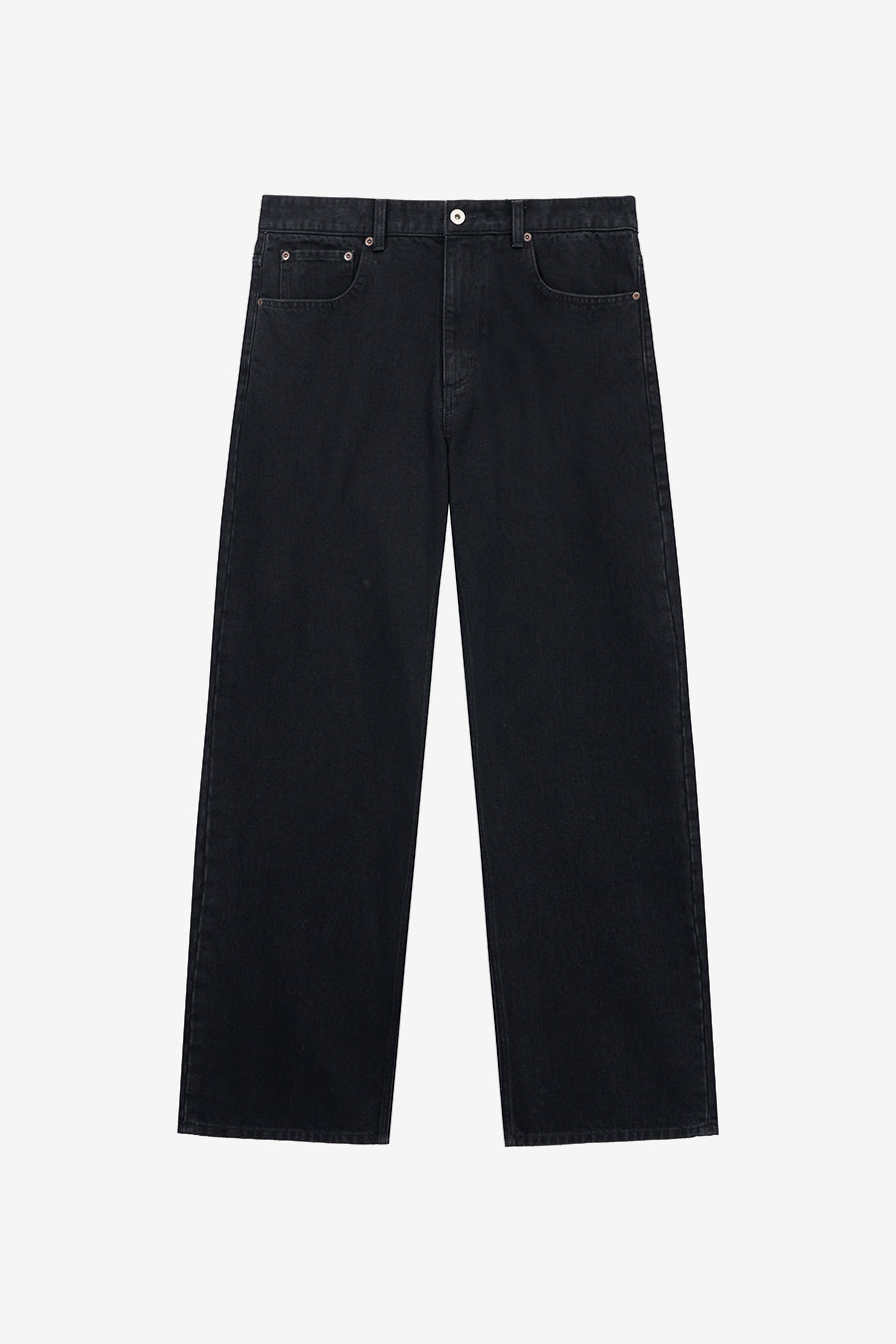 Insilence - Semi Flare Jean (Washed Black) product image 7 | TRAB K-Fashion Australia
