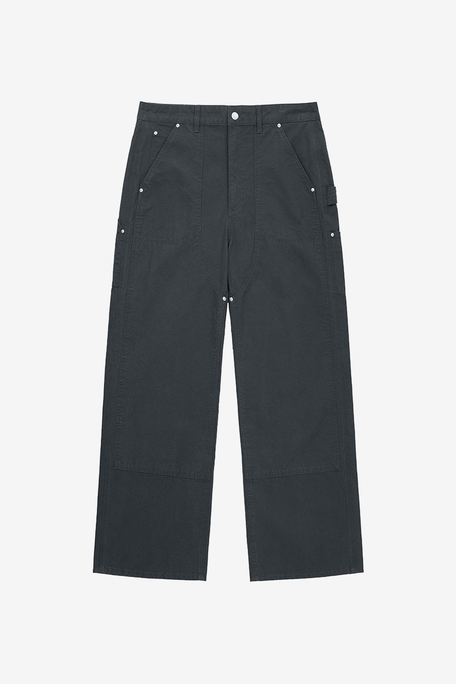 Insilence - Duck Cotton Double Knee Pants (Charcoal) product image 5 | TRAB K-Fashion Australia