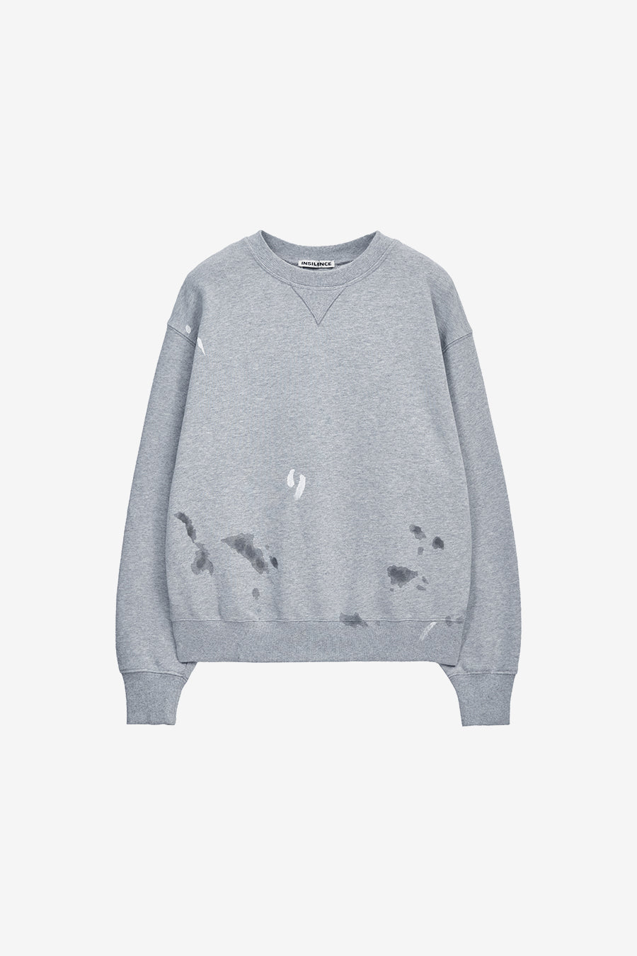 Insilence - Vintage SweatShirt (Melange Grey) product image 7 | TRAB K-Fashion Australia