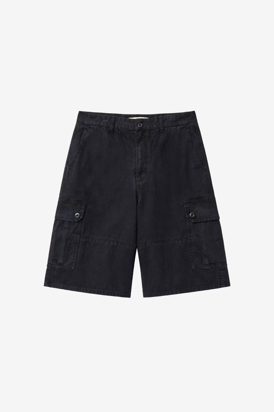 Insilence - HBT Cargo Shorts (Washed Black) product image 7 | TRAB K-Fashion Australia