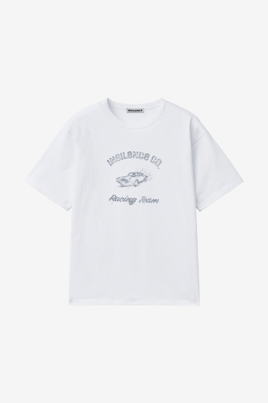 Insilence - Challenger Graphic T-shirt (White) product image 7 | TRAB K-Fashion Australia