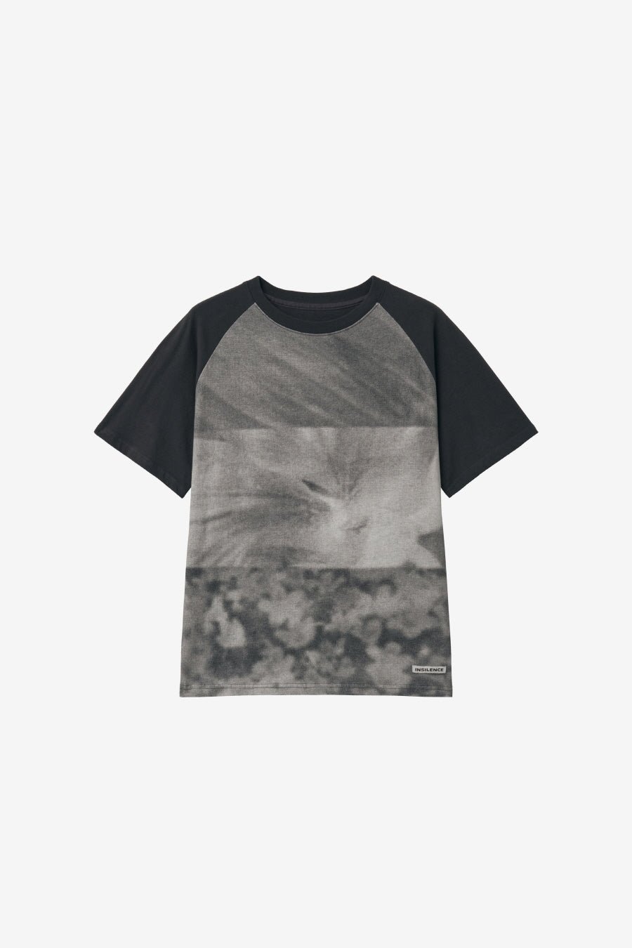 Insilence - Mono Print T-Shirt (Charcoal) product image 7 | TRAB K-Fashion Australia