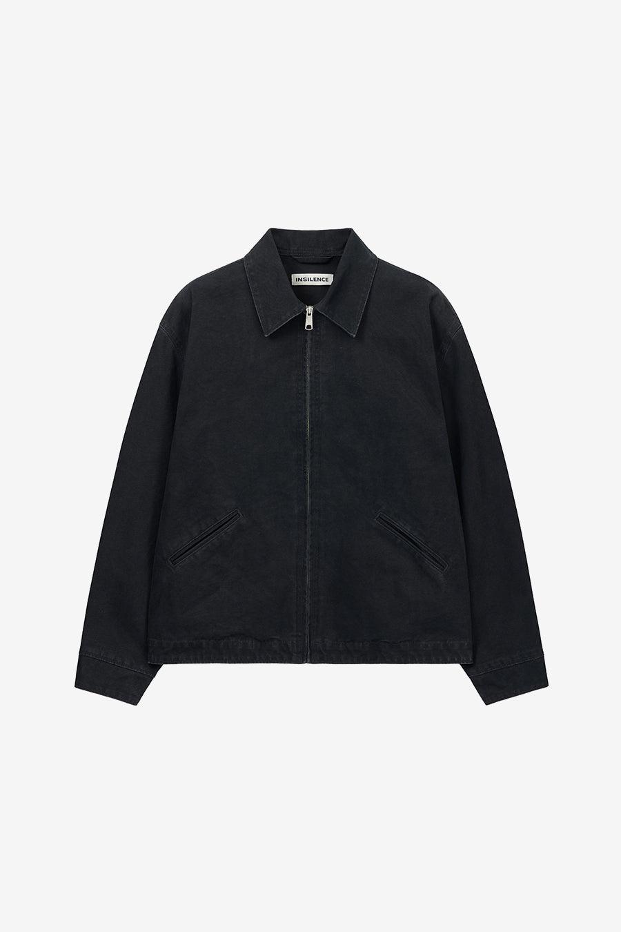 Insilence - Duck Cotton Work Jacket (Faded Black) product image 7 | TRAB K-Fashion Australia
