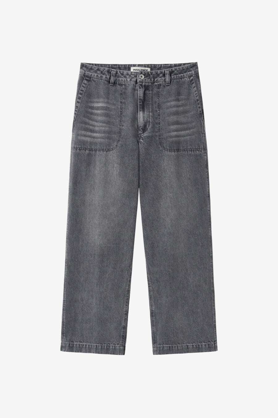 Insilence - M45 Denim Baker Pants (Grey) product image 5 | TRAB K-Fashion Australia