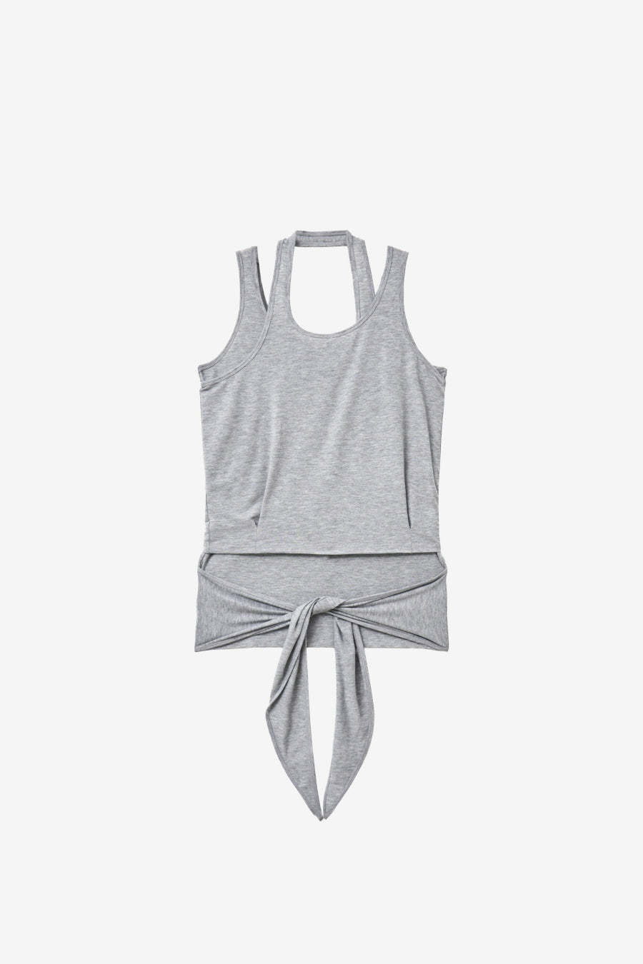 Insilence - Layered Strap Sleeveless (Grey) product image 9 | TRAB K-Fashion Australia