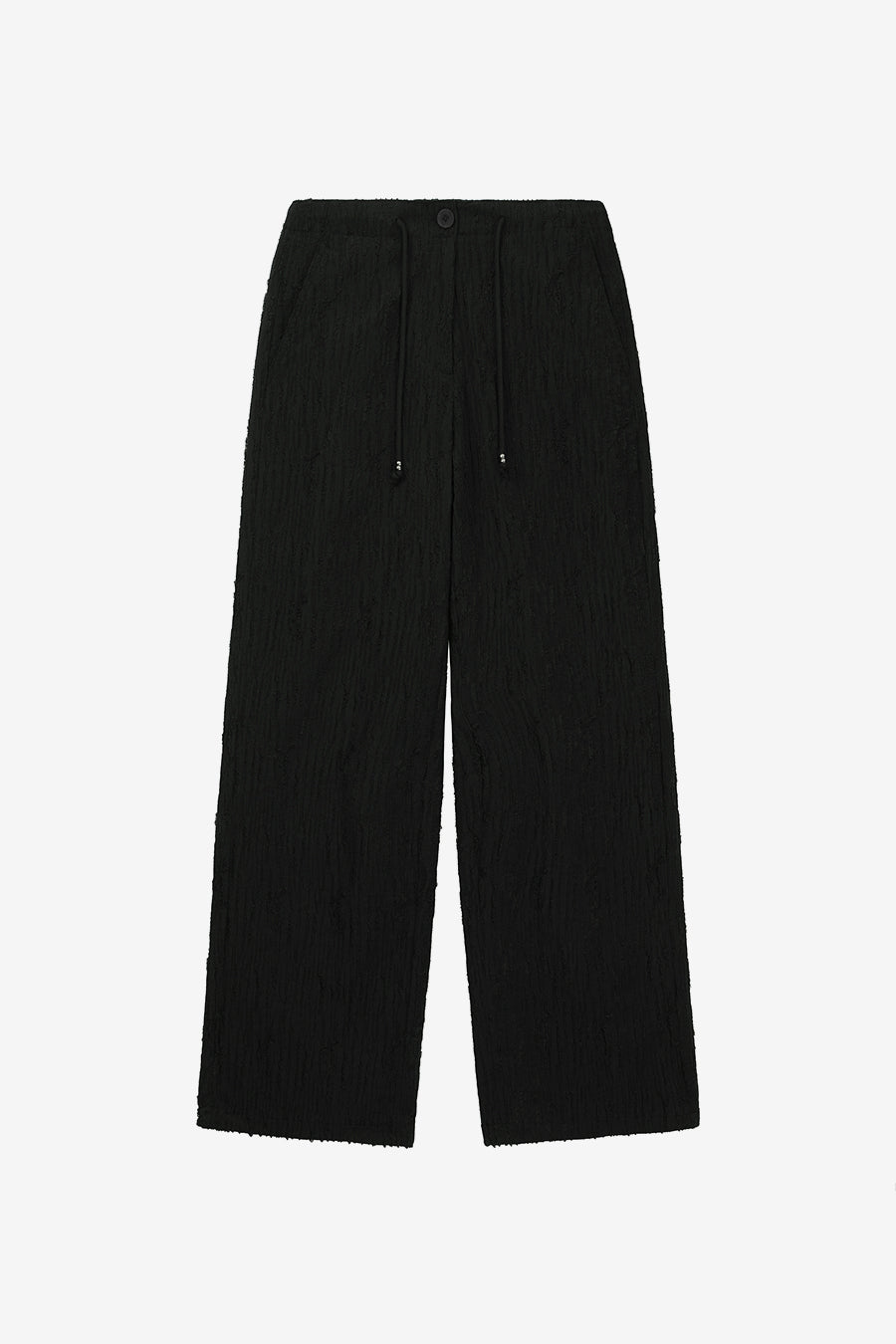 Insilence - Textured Crease Pants (Black) product image 7 | TRAB K-Fashion Australia