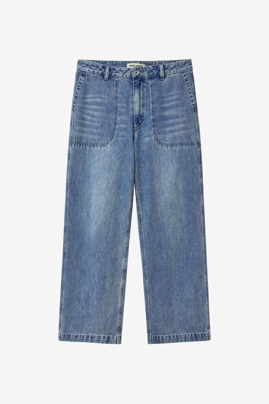 Insilence - M45 Denim Baker Pants (Light Blue) product image 5 | TRAB K-Fashion Australia