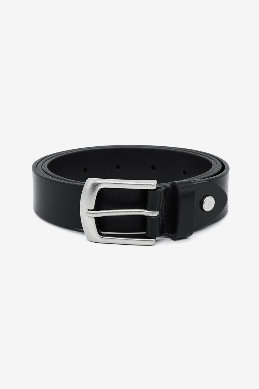 Insilence - Minimal Leather Belt (Black) product image 7 | TRAB K-Fashion Australia