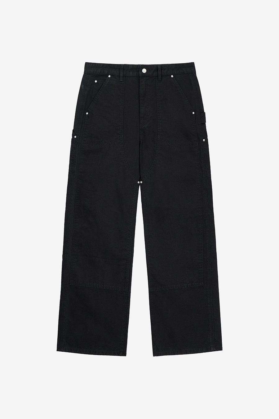 Insilence - Duck Cotton Double Knee Pants (Black) product image 7 | TRAB K-Fashion Australia