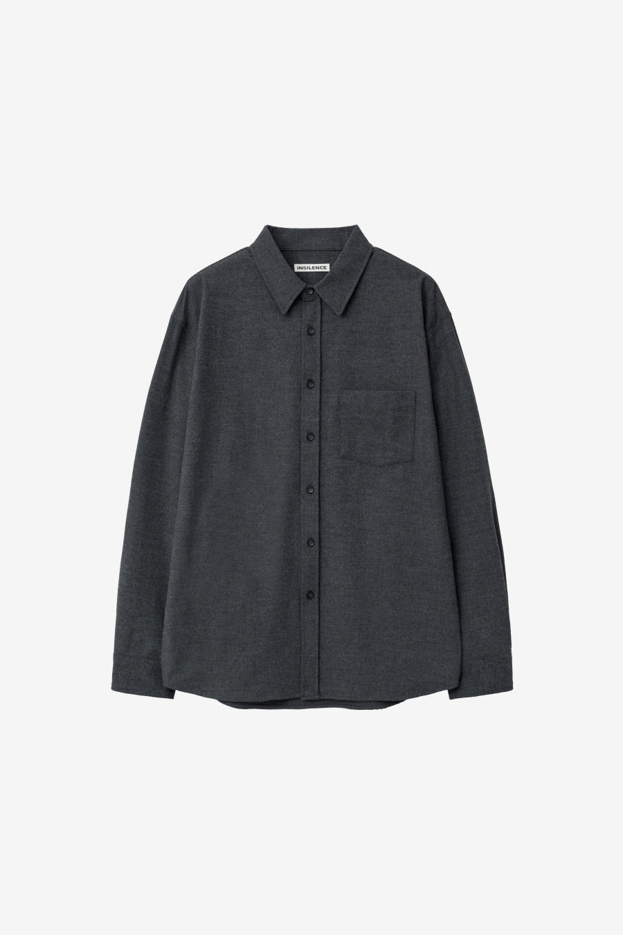 Insilence - Modal Shirt (Charcoal) product image 5 | TRAB K-Fashion Australia