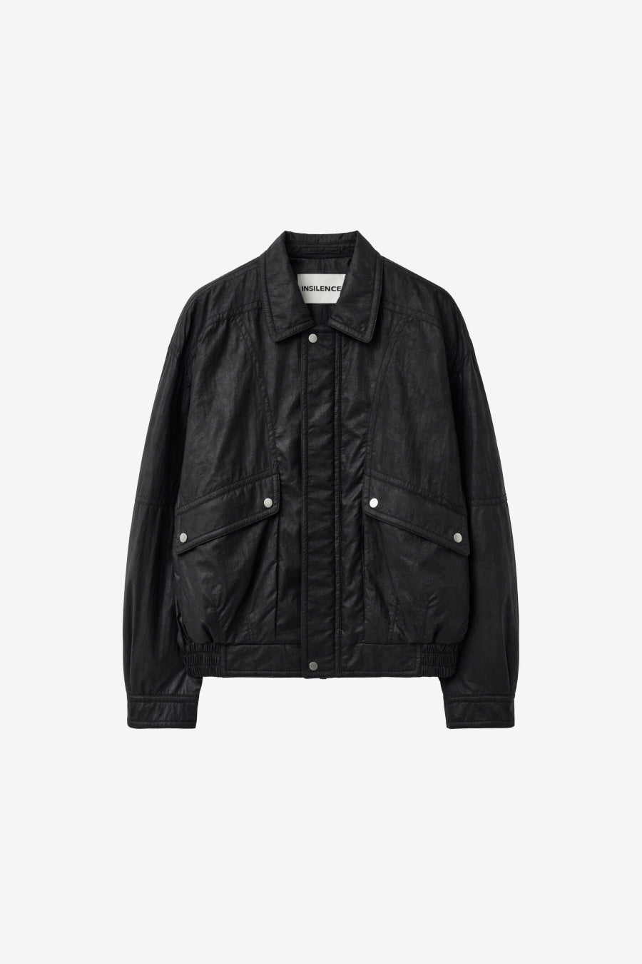 Insilence - Oversized Chintz Blouson (Black) product image 7 | TRAB K-Fashion Australia