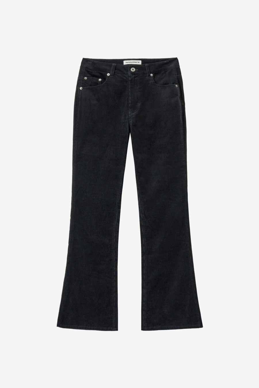 Insilence - Classic Corduroy Bootcut Pants (Black) product image 7 | TRAB K-Fashion Australia