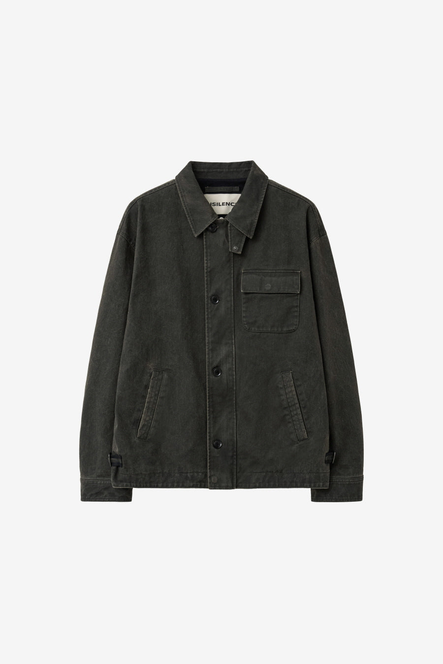 Insilence - Vintage Washed Deck Jacket v2 (Khaki) product image 7 | TRAB K-Fashion Australia