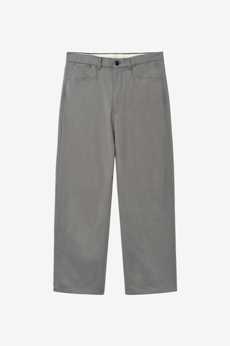 Insilence - Curved Chino Pants (Grey) product image 7 | TRAB K-Fashion Australia