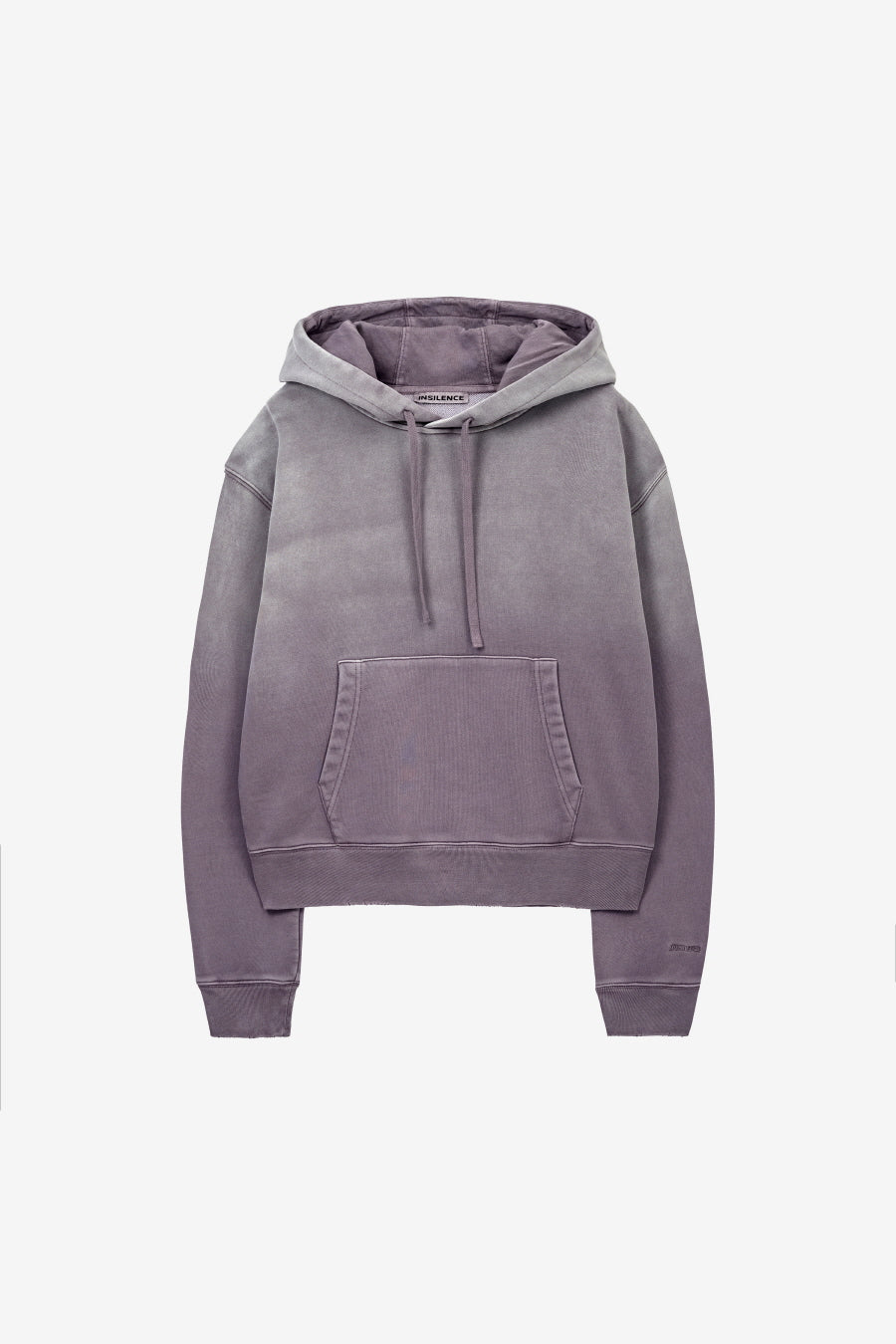 Insilence - Washed Color Soft Hoodie (Purple) product image 7 | TRAB K-Fashion Australia