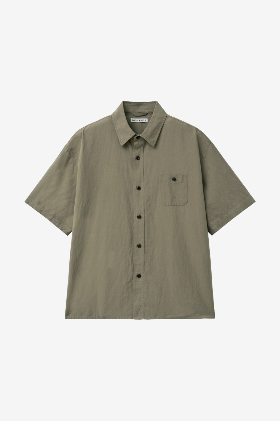 Insilence - Washed Natural Slub Shirt (Khaki Beige) product image 5 | TRAB K-Fashion Australia