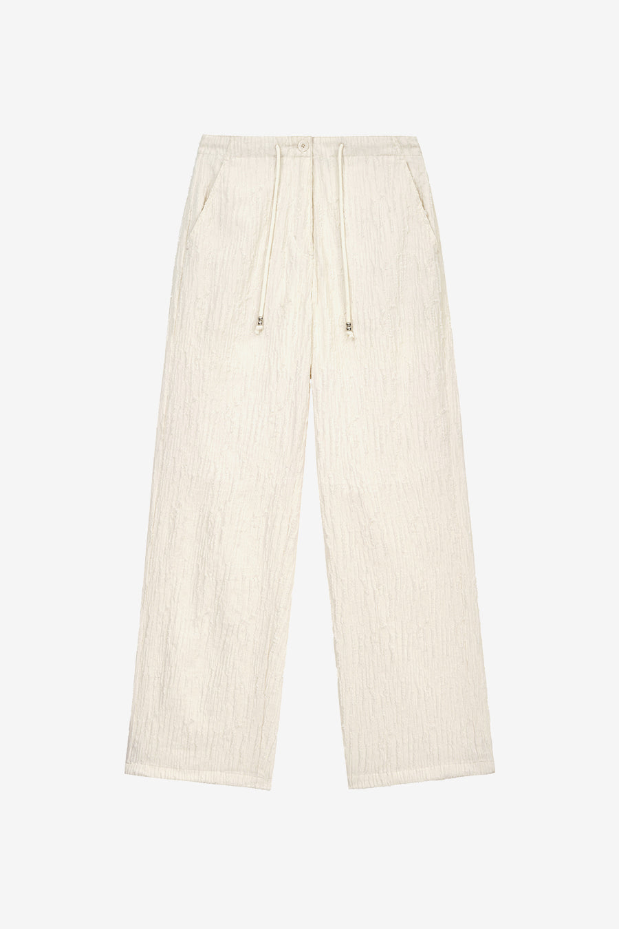 Insilence - Textured Crease Pants (Ivory) product image 7 | TRAB K-Fashion Australia