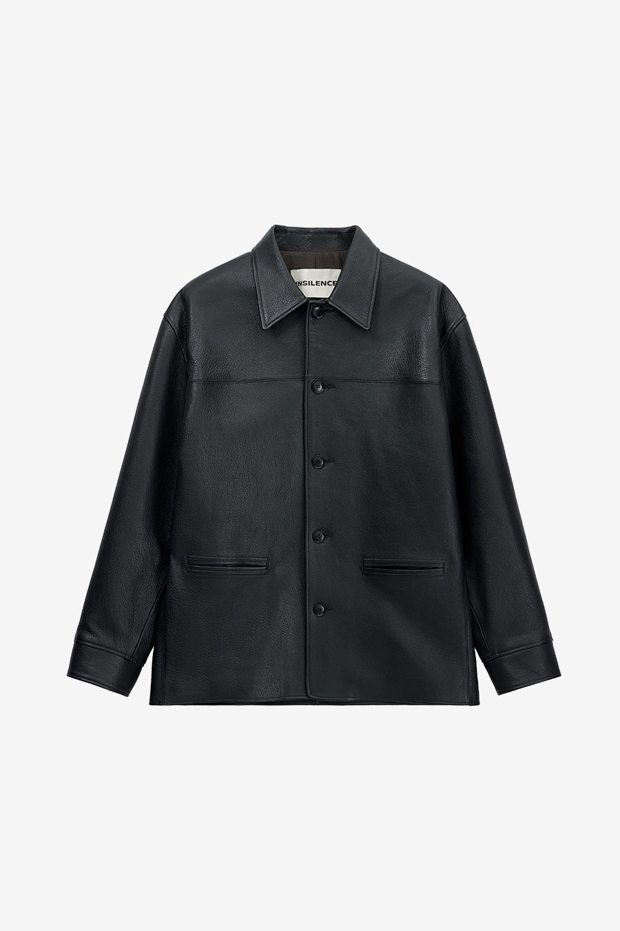 Insilence - Goat Skin Car Coat (Black) product image 7 | TRAB K-Fashion Australia
